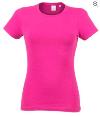 ST121 SK121 Women's stretch t-shirt Heather pink colour image